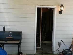 Basement Door Expansion in Marietta GA