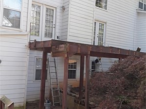 Porch Addition in Douglasville, GA