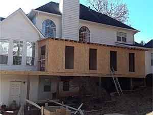 Porch Addition in Douglasville, GA